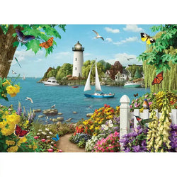By the Bay 500 Piece Jigsaw Puzzle Cobble Hill (ONLINE ORDER ONLY)