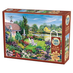 By the Pond 275 Large Piece Jigsaw Puzzle Cobble Hill (ONLINE ORDER ONLY)