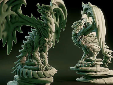 3D Printed Nafarrate Byakhee Lovecraftian Bestiary 28 32 mm D&D (Online Only)