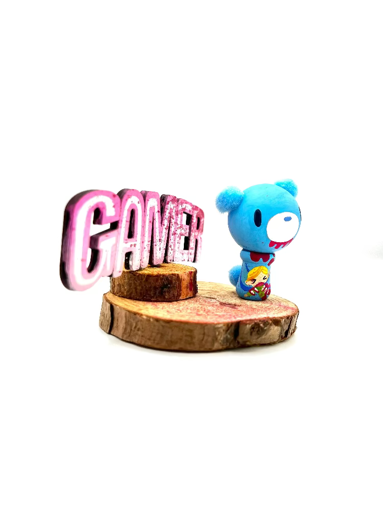 Alina Chau - Gamer - Artwork - Gloomy Bear Exhibition (ONLINE ORDER ONLY)