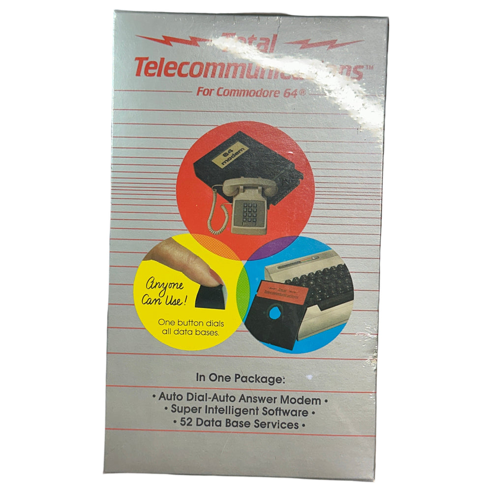 Total Communication Modem Model 6003 A  - Commodore 64/128 (Online Order Only)