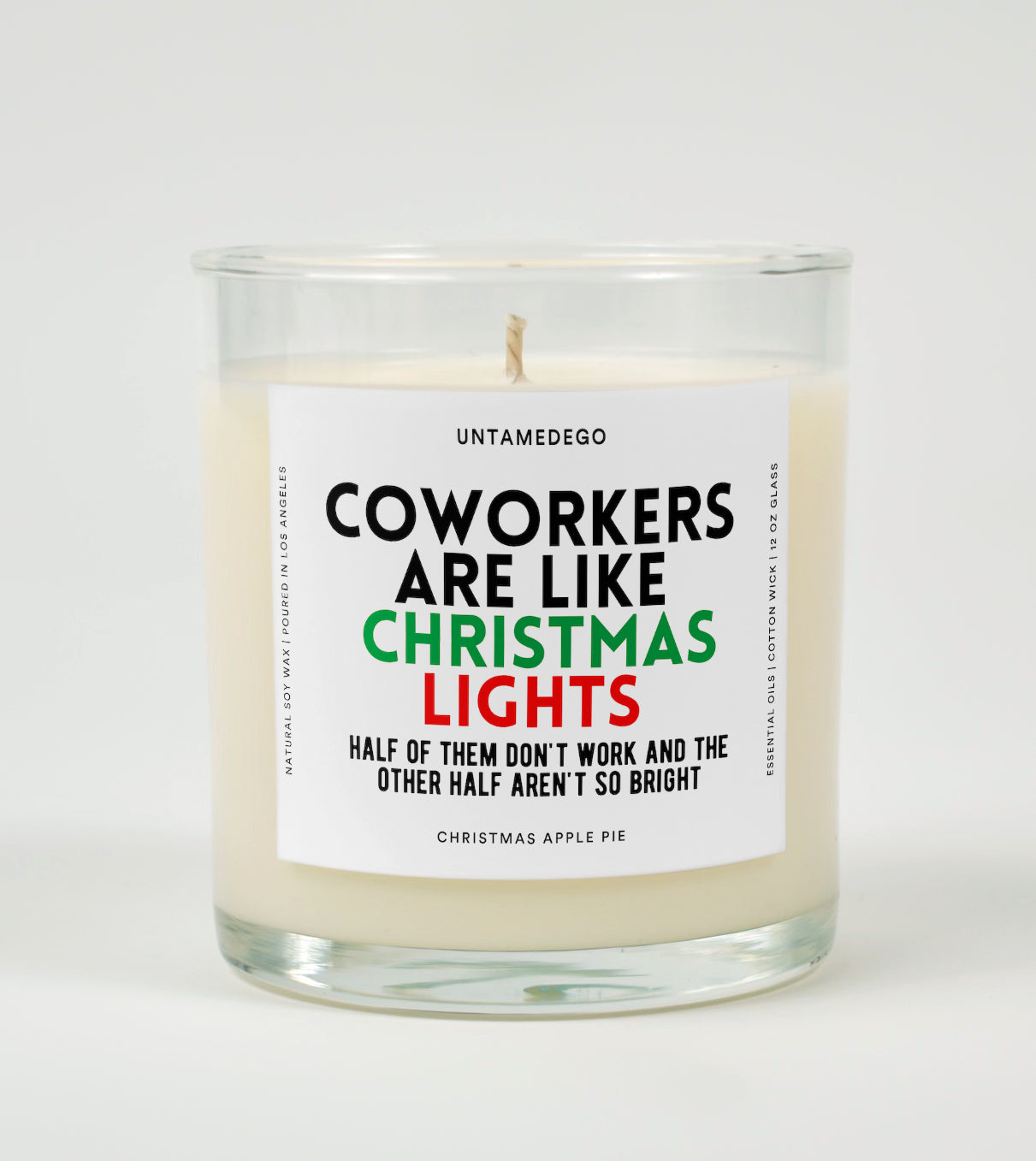 Coworkers Are Like Christmas Lights | Funny Candle (ONLINE ORDER ONLY)