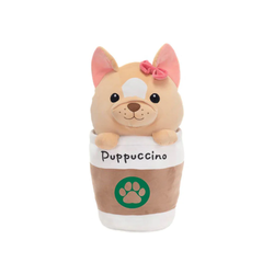 Fiesta: Pupccinos - 9-Inch Dog Cup Plush (ONLINE ORDER ONLY)