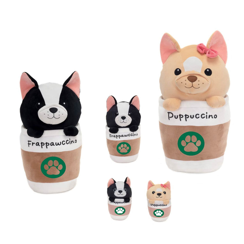 Fiesta: Pupccinos - 9-Inch Dog Cup Plush (ONLINE ORDER ONLY)