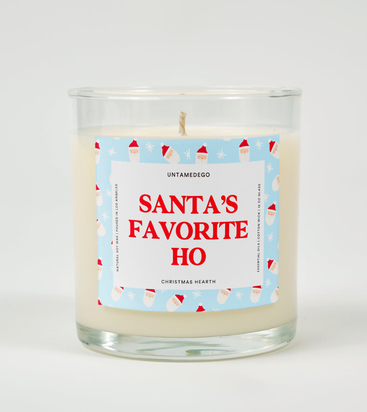 Santa’s Favorite Ho | Funny Christmas Candle (ONLINE ORDER ONLY)