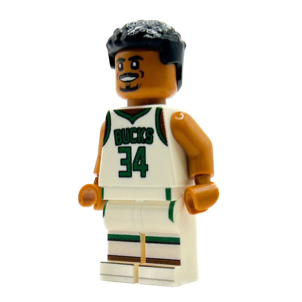 GIANNIS #34 Basketball Player Minifig (ONLINE ORDER ONLY)