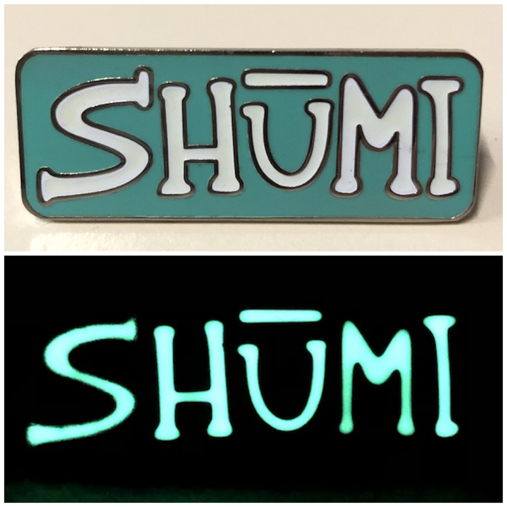 Classic Shumi Glow In The Dark Limited Edition Pin (ONLINE ORDER ONLY)