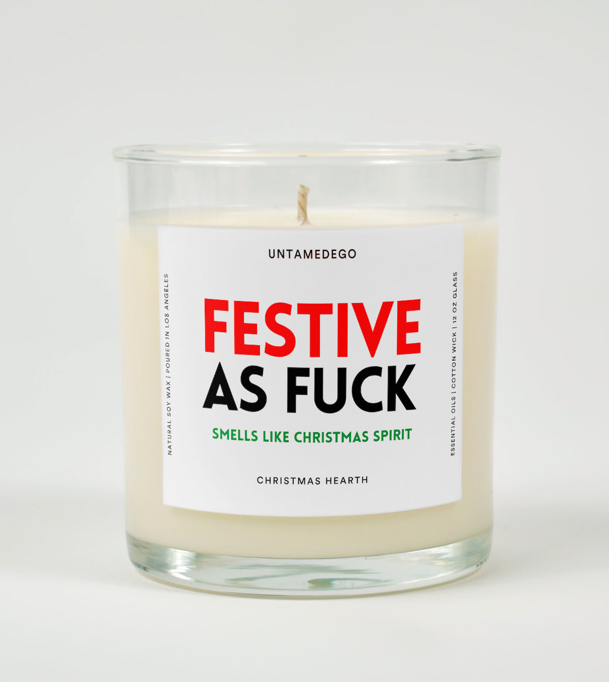 Festive AF | Funny Christmas Candle (ONLINE ORDER ONLY)