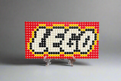 Build-It-Yourself LEGO Logo Sign Kit – 16x32 Studs | Includes Baseplate, Bricks & Instructions (ONLINE ORDER ONLY)