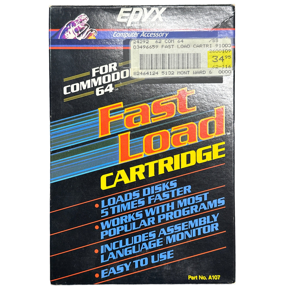 Epyx Fast Load w/Long Form Instructions - Commodore 64/128 (Online Order Only)