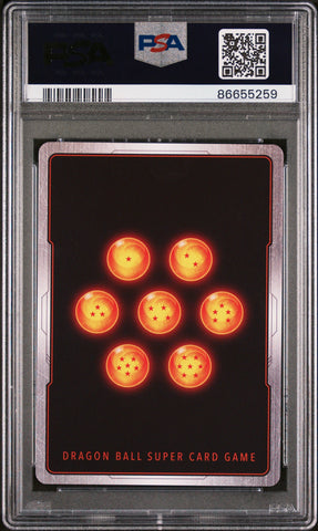 2022 DRAGON BALL SUPER MYTHIC BOOSTER SS3 GOGETA, THWRT/EMP #P-308 - PSA 10 (Online Order Only)