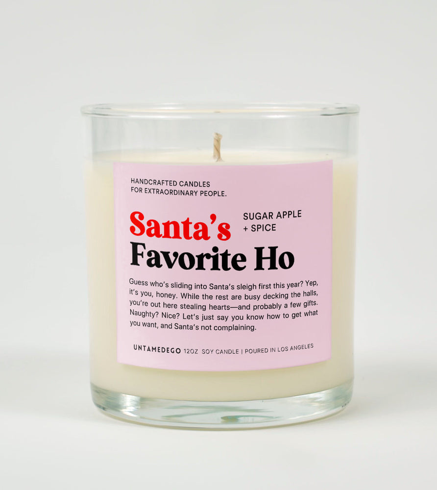 Santa's Favorite Ho | Funny Candle (ONLINE ORDER ONLY)
