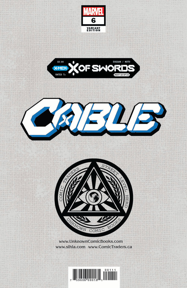 Cable #6 Unknown Comics David Nakayama Exclusive Var Xos (11/18/2020)
