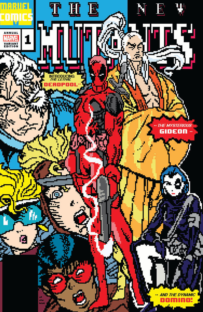 Cable Deadpool Annual 1 Matthew Waite New Mutants 98 Homage Variant (08/15/2018) (ONLINE ORDER ONLY)