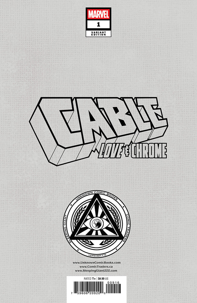 Cable: Love & Chrome #1 Unknown Comics Tyler Kirkham Connecting Cover Exclusive Var (01/01/2025) (Online Only)