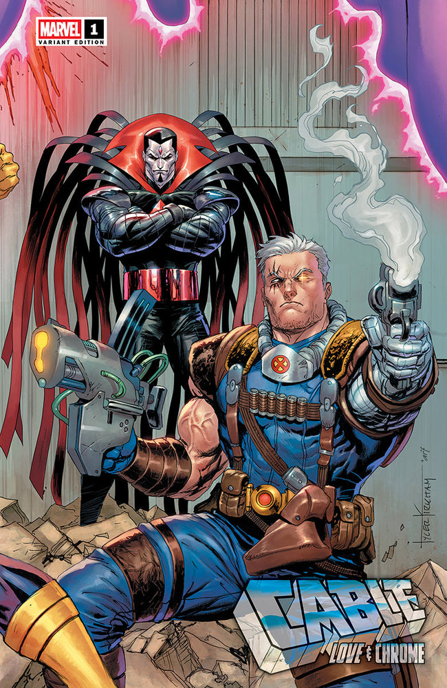 Cable: Love & Chrome #1 Unknown Comics Tyler Kirkham Connecting Cover Exclusive Var (01/01/2025) (Online Only)
