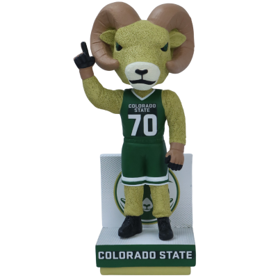 CAM the Ram Colorado State Rams Mascot Bobbleheads (Presale) (ONLINE ORDER ONLY)