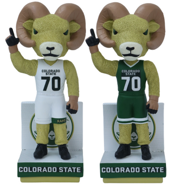 CAM the Ram Colorado State Rams Mascot Bobbleheads (Presale) (ONLINE ORDER ONLY)