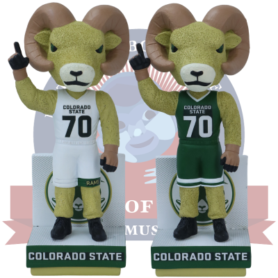CAM the Ram Colorado State Rams Mascot Bobbleheads (Presale) (ONLINE ORDER ONLY)