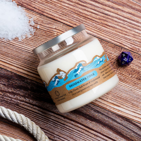 Cantrip Candles (16 oz Glass Candle) (ONLINE ORDER ONLY)