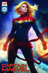 CAPTAIN MARVEL #1 ARTGERM COLLECTIBLES EXCLUSIVE TRADE DRESS 1/30/2019 (ONLINE ORDER ONLY)