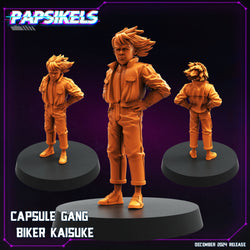 3D Printed Papsikels Capsule Gang Biker Members Dec. 2024 Cyberpunk 28mm 32mm (Online Only)