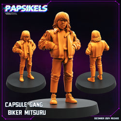 3D Printed Papsikels Capsule Gang Biker Members Dec. 2024 Cyberpunk 28mm 32mm (Online Only)