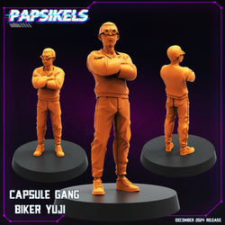 3D Printed Papsikels Capsule Gang Biker Members Dec. 2024 Cyberpunk 28mm 32mm (Online Only)