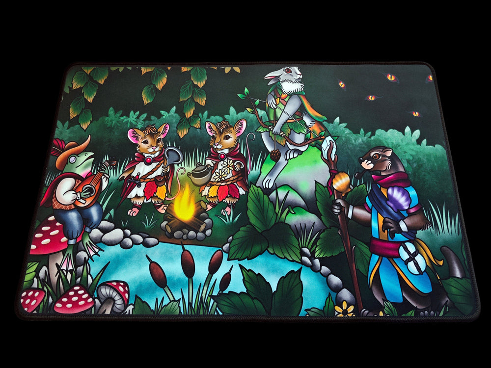 Forest Comrades | Blood Moon Studios Series | Premium Oversized Playmat