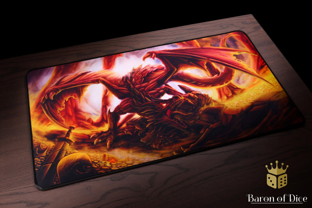 Dragon Lair | James Hayball Series | Premium Oversized Playmat (ONLINE ORDER ONLY)