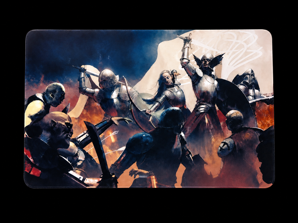 Shining Steel | Igor Kieryluk | Premium Oversized Playmat (ONLINE ORDER ONLY)