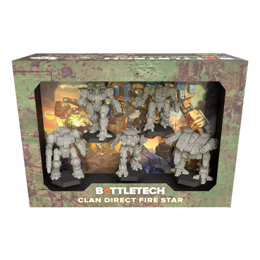 BattleTech: Mercenaries ForcePack - Clan Direct Fire Star (ONLINE ORDER ONLY)