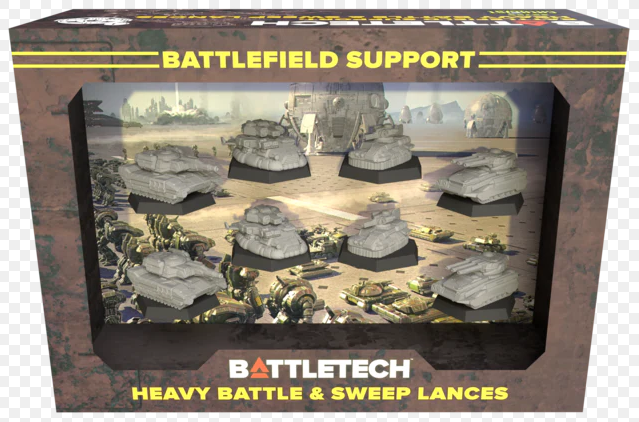 BattleTech: Mercenaries ForcePack - Heavy Battle & Sweep Lances (ONLINE ORDER ONLY)