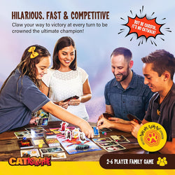 CATastrophe: A Game of 9 Lives with Paws Out Expansion Pack (ONLINE ORDER ONLY)