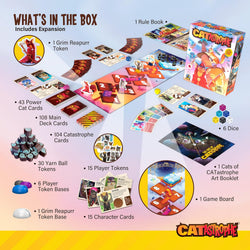 CATastrophe: A Game of 9 Lives with Paws Out Expansion Pack (ONLINE ORDER ONLY)