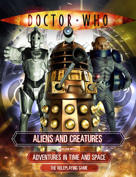 CB71102 Aliens and Creatures Dr. Who RPG Sourcebook (ONLINE ORDER ONLY)
