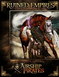 CB76151 Airship Pirates Ruined Empires RPG Sourcebook by Cubicle 7 (ONLINE ORDER ONLY)