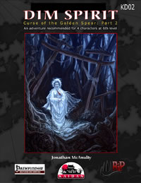 CB76803 Curse of the Golden Spear 2 Pathfinder RPG Adventure (ONLINE ORDER ONLY)