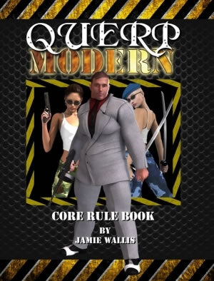 CB77310 QUERP Modern RPG Core Rulebook by Cubicle 7 (ONLINE ORDER ONLY)