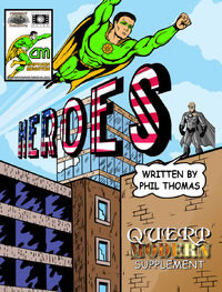 CB77311 QUERP Modern RPG QUERP Heroes by Cubicle 7 (ONLINE ORDER ONLY)