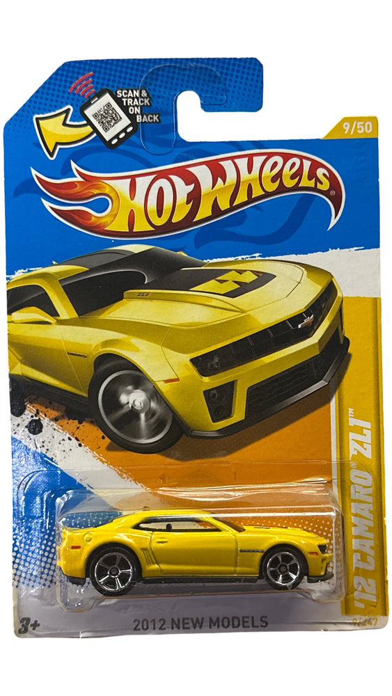 Hot Wheels 2012 New Models 9/50 Yellow 12 Camaro ZL1 (Online Order Only)