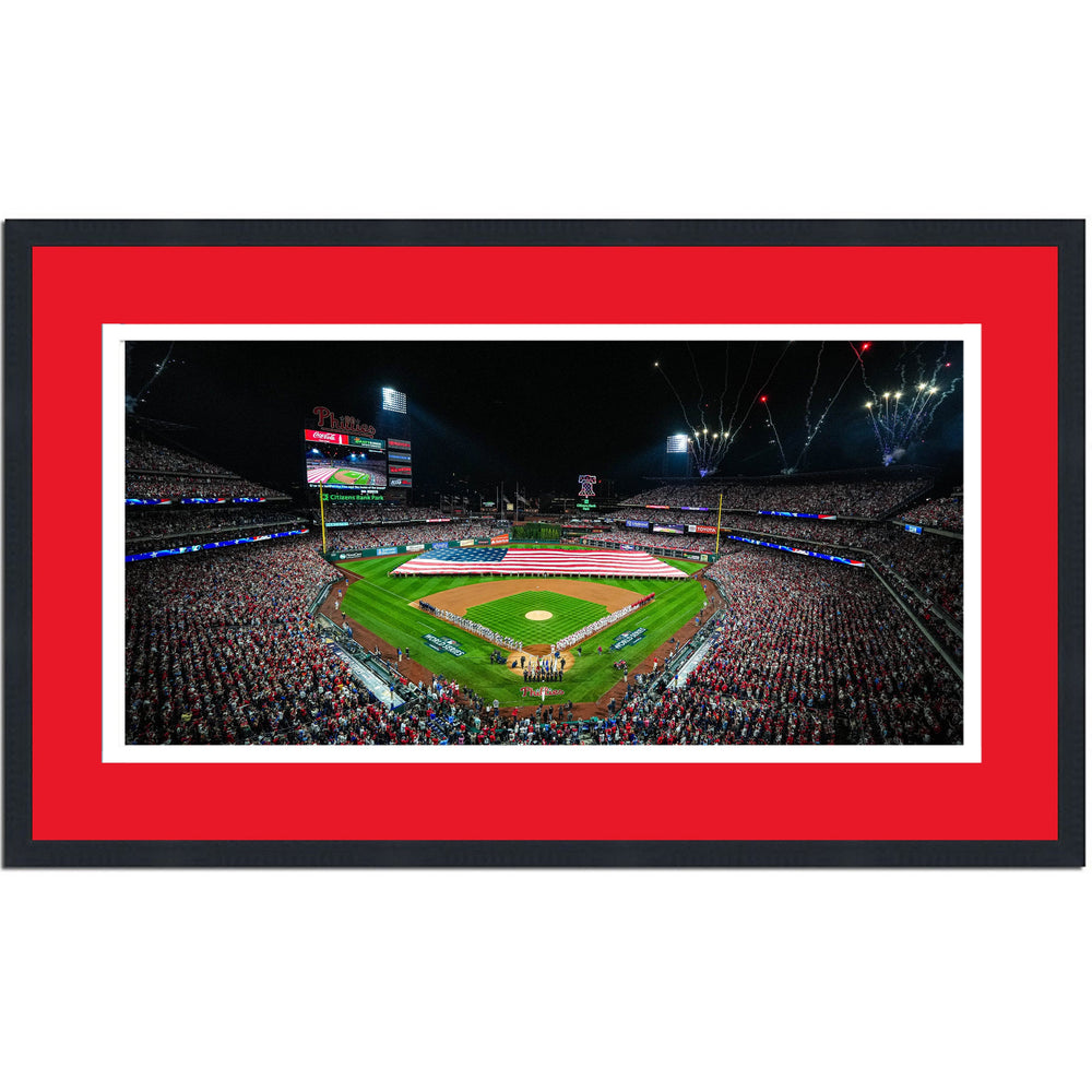 Framed Citizens Bank Park Philadelphia Phillies 16x24 Baseball Photo Professionally Matted (ONLINE ORDER ONLY)