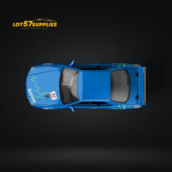 (Pre-Order) Cool Art Skyline R34 Blue #92 - With Figure 1:64 (ONLINE ORDER ONLY)