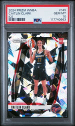 Graded 2024 Panini Prizm Caitlin Clark #145 Ice Rookie RC Basketball Card PSA 10 Gem Mint (ONLINE ORDER ONLY)