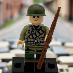 WWII Army Soldier Minifigure (ONLINE ORDER ONLY)