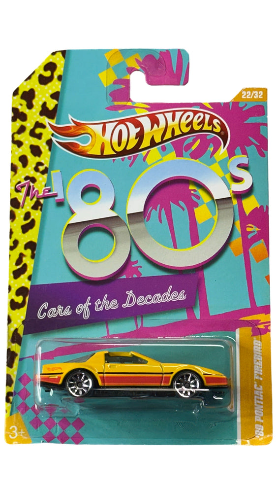 Hot Wheels 80's Cars of Decades '80 Pontiac Firebird 22/32 (Online Order Only)
