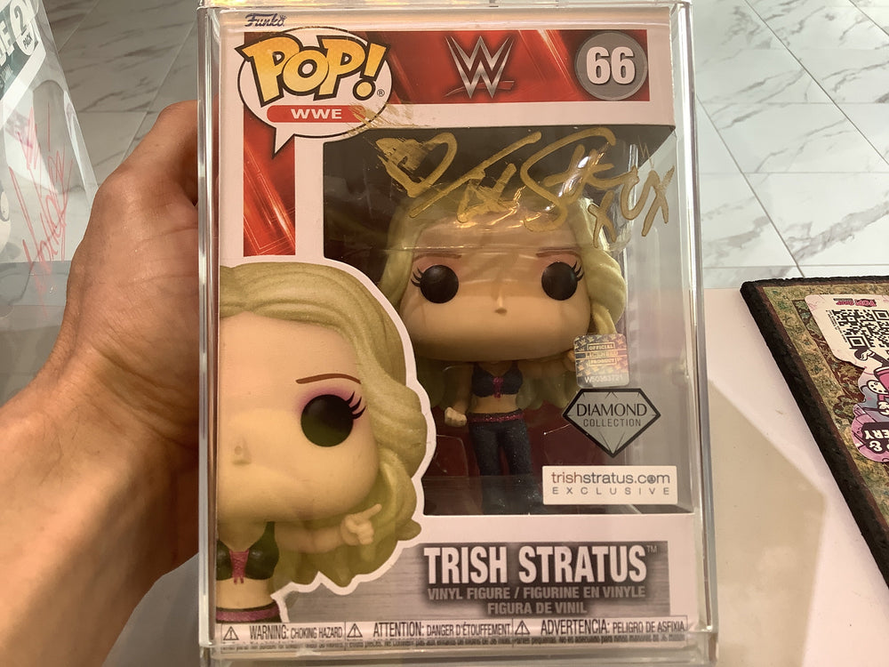 Funko Pop WWE Trish Stratus 66 AUTOGRAPHED (ONLINE ORDER ONLY)
