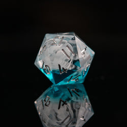 Fog Cloud Sharp-Edged Resin Dice Set (ONLINE ORDER ONLY)