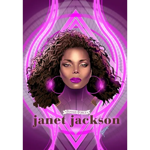 Female Force: Janet Jackson - Paperback (ONLINE ORDER ONLY)
