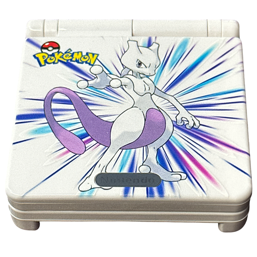 Modded Mewtwo Gameboy Advance SP Console (ONLINE ORDER ONLY)